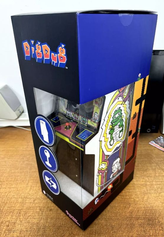 Quarter Arcade mini replica arcade machine Dig Dug