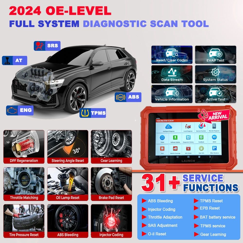 Launch X-431 ProStar. With advanced ECU Coding