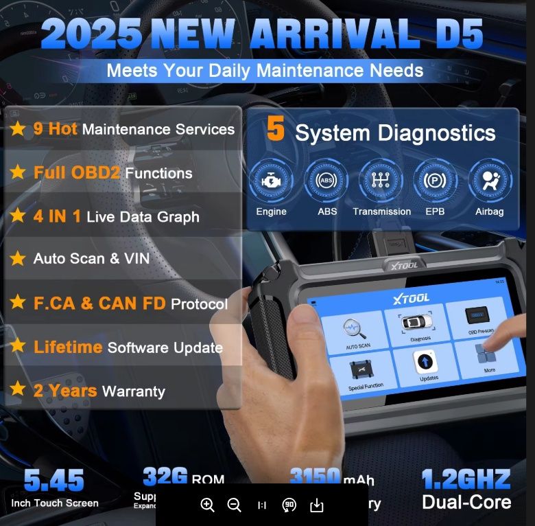 Xtool D5 Car Scanner