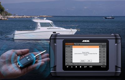 ANCEL MR500 OBD Scanner Fits for Yahama Watercraft Engine Maintenance Scan