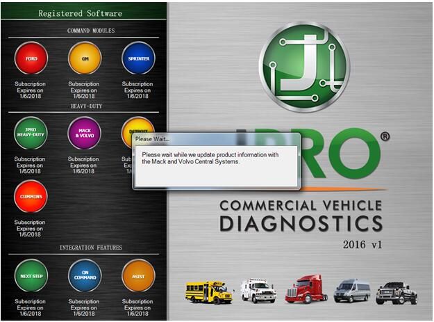 JPRO Professional Off &amp; On Highway Diagnostic Tool