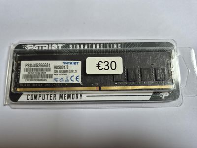 Patriot Signature Line 4GB No Heatsink (1x 16GB) DDR4 2666MHz SODIMM System Memory