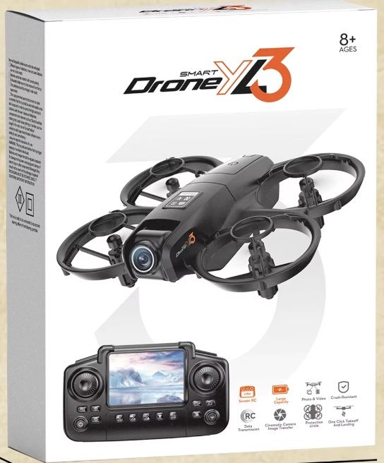 VIVO YL3 GPS Drone 8K Professional HD 360° Wide Angle Dual Camera 5G WIFI Brushless Motor Intelligent Obstacle Avoidance UAV
