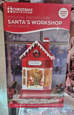 Santa Snowglobe Workshop
