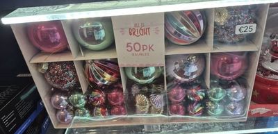 50 Pk Baubles