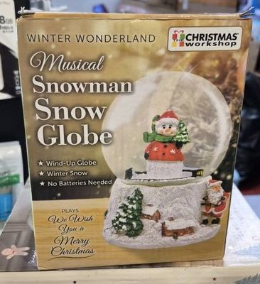 Musical Snowman Snowglobe