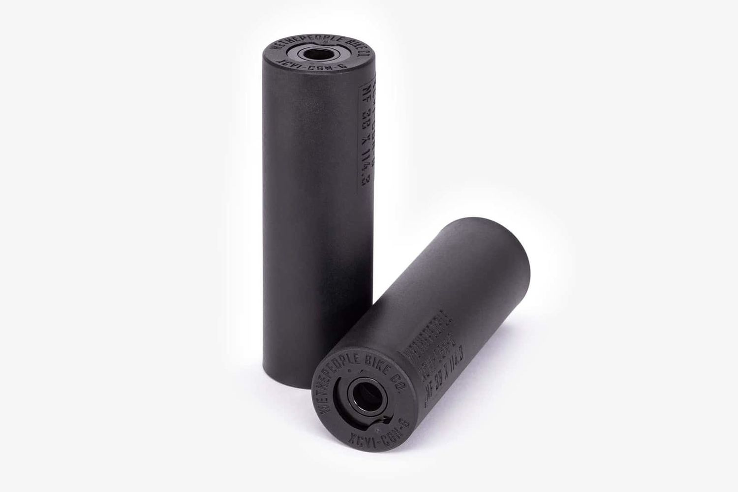 We The People Temper Pegs with 3/8&quot; Adapter - Pair, Black