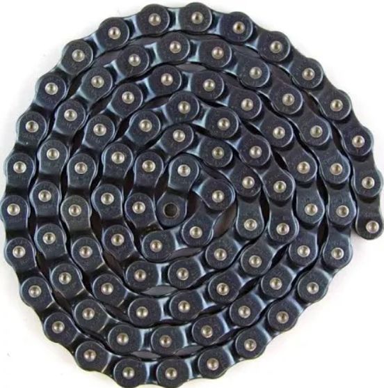 Primo 121 Half Link Chain 85L, Color: Black