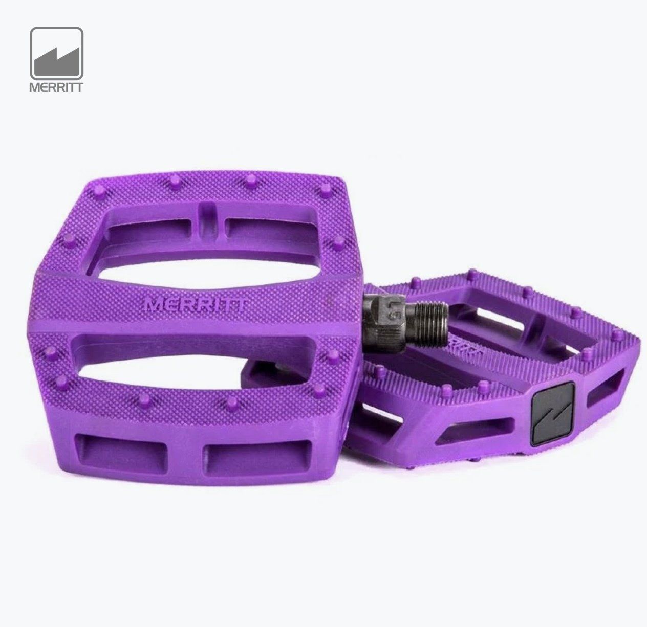 Merritt P1 Pedals, Color: Purple