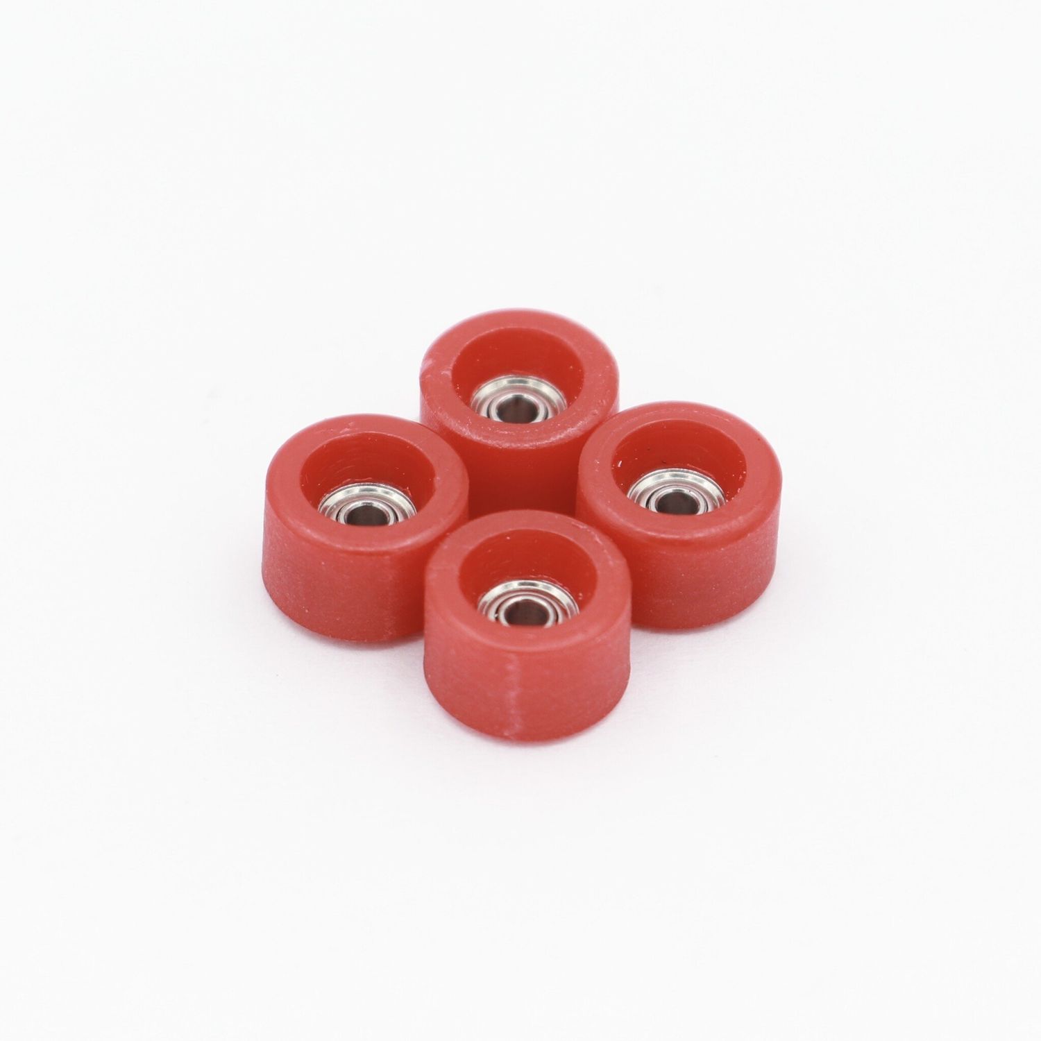 Unity Cali Fingerboard Wheels 68D Polyurethane , Color: Red