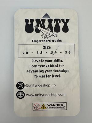 Unity Icon Fingerboard Trucks 32mm