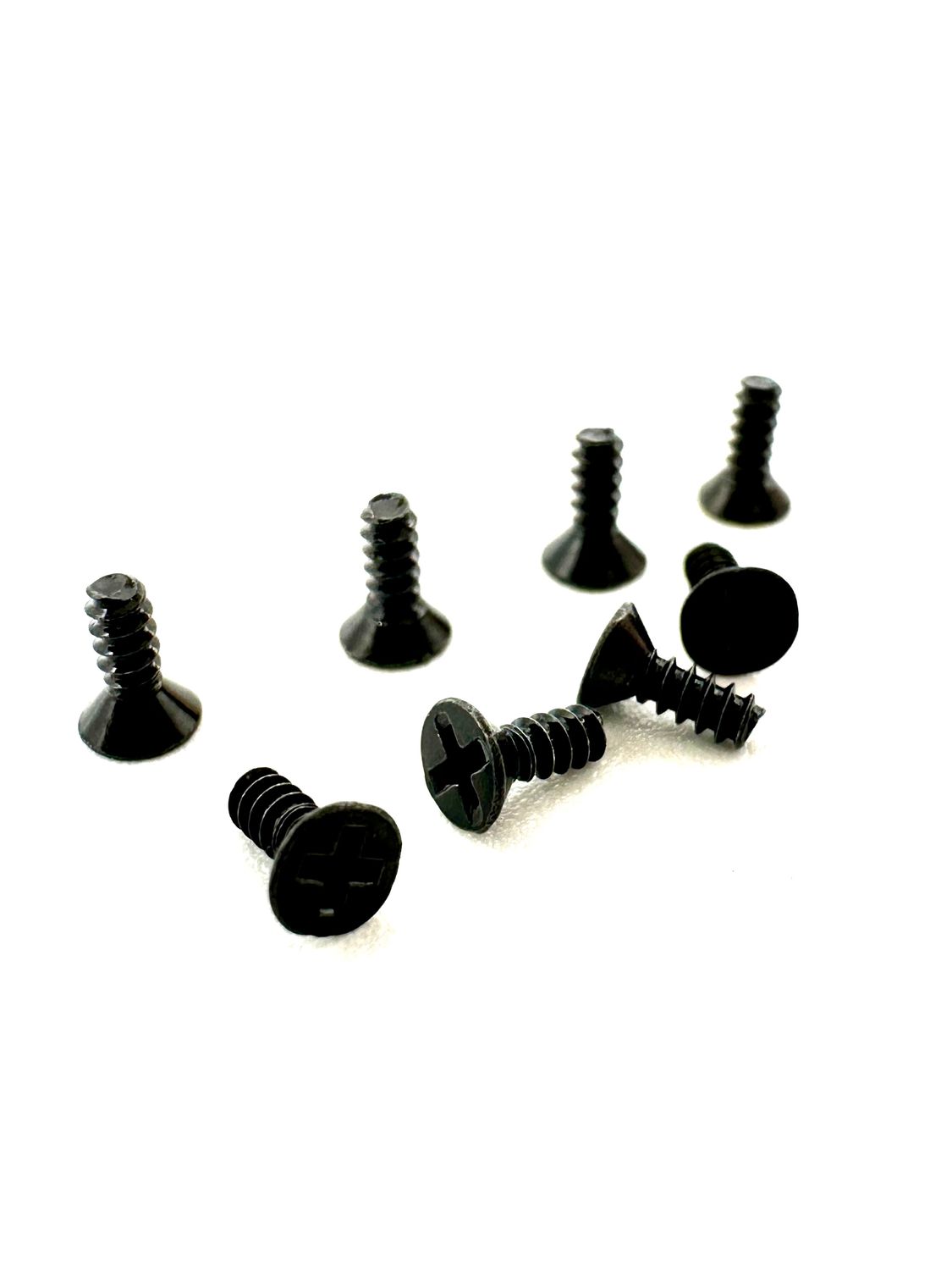 FingerBoard Hardware Screws 8 Pack Long Black