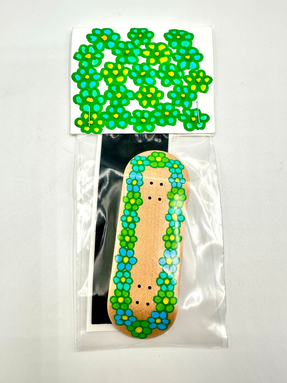 Grow Purple Mountains Fingerboard Deck “We Cannot Plant” 34mm