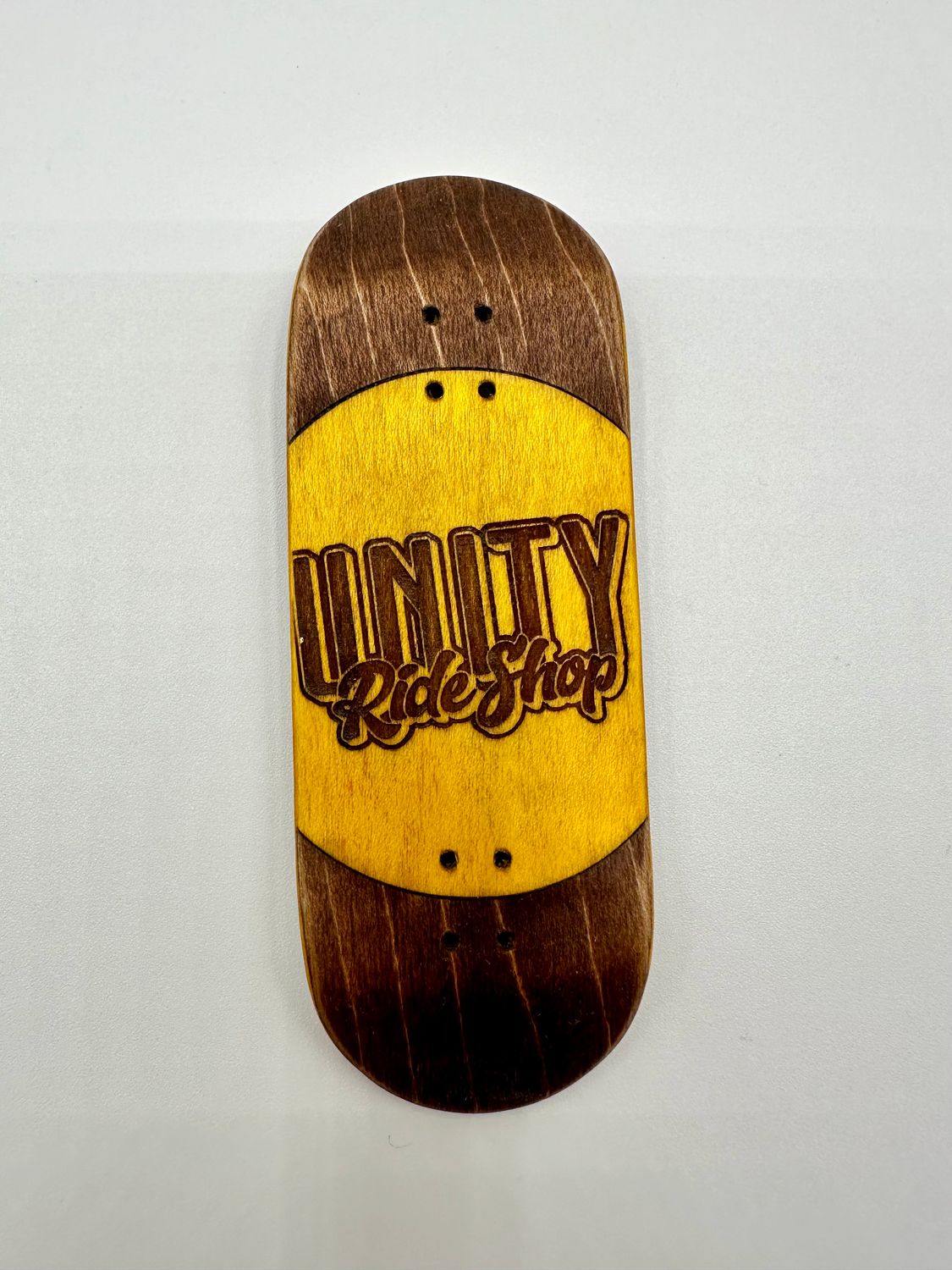 Workers FB Fingerboard Deck Unity Circle Yellow 34 Low Street