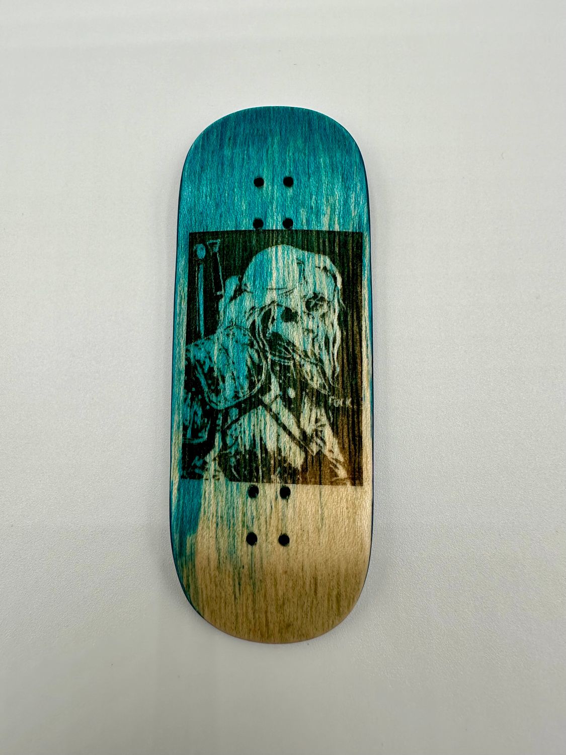 Workers FB Fingerboard Deck Soldier Blue 34 Medium Zero