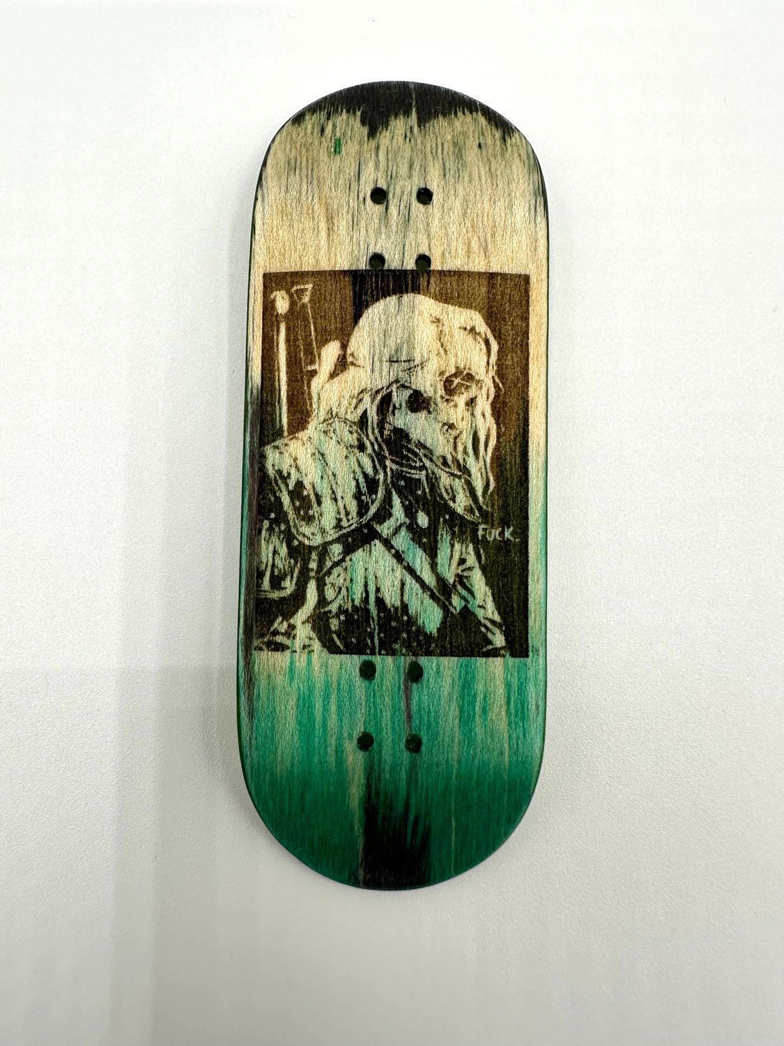 Workers FB Fingerboard Deck Soldier Green 34 Low Street