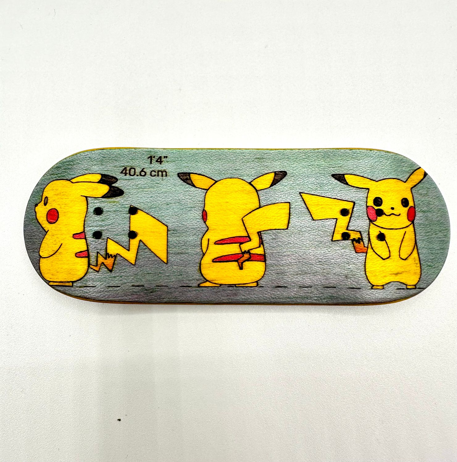 Workers FB Fingerboard Deck Pikachu 34 Medium Street