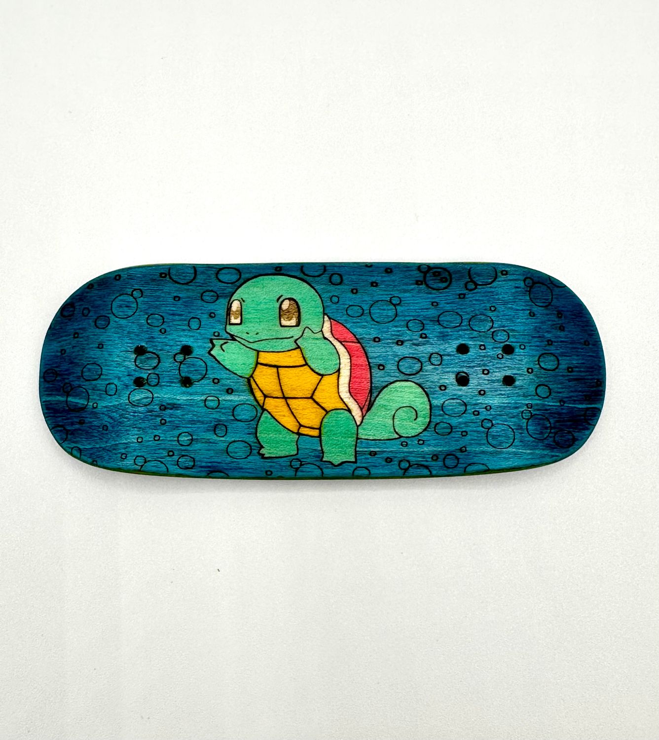 Workers FB Fingerboard Deck Squirtle Blue 36 Medium Zero