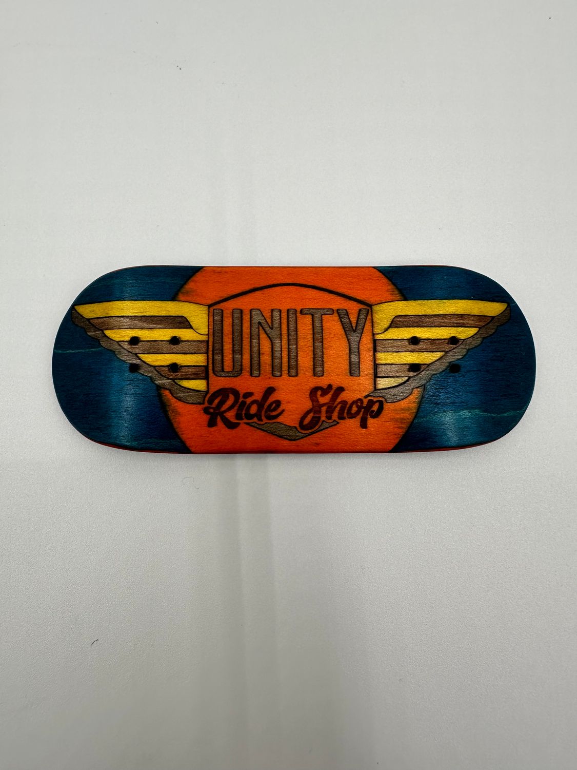 Workers FB Fingerboard Deck Unity Blue/ Orange 36 Medium Street