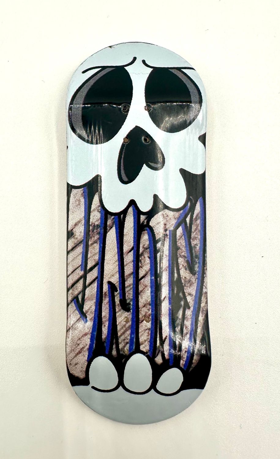 Unity Crew Fingerboard Deck Toon Skull 34mm