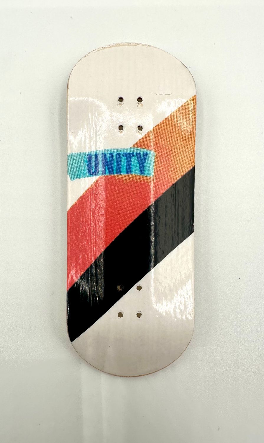 Unity Crew Fingerboard Deck Stripe 34mm