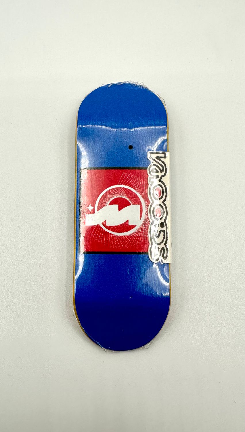 Moods Fingerboard Deck Box logo , Color: Blue popsicle/ 32mm