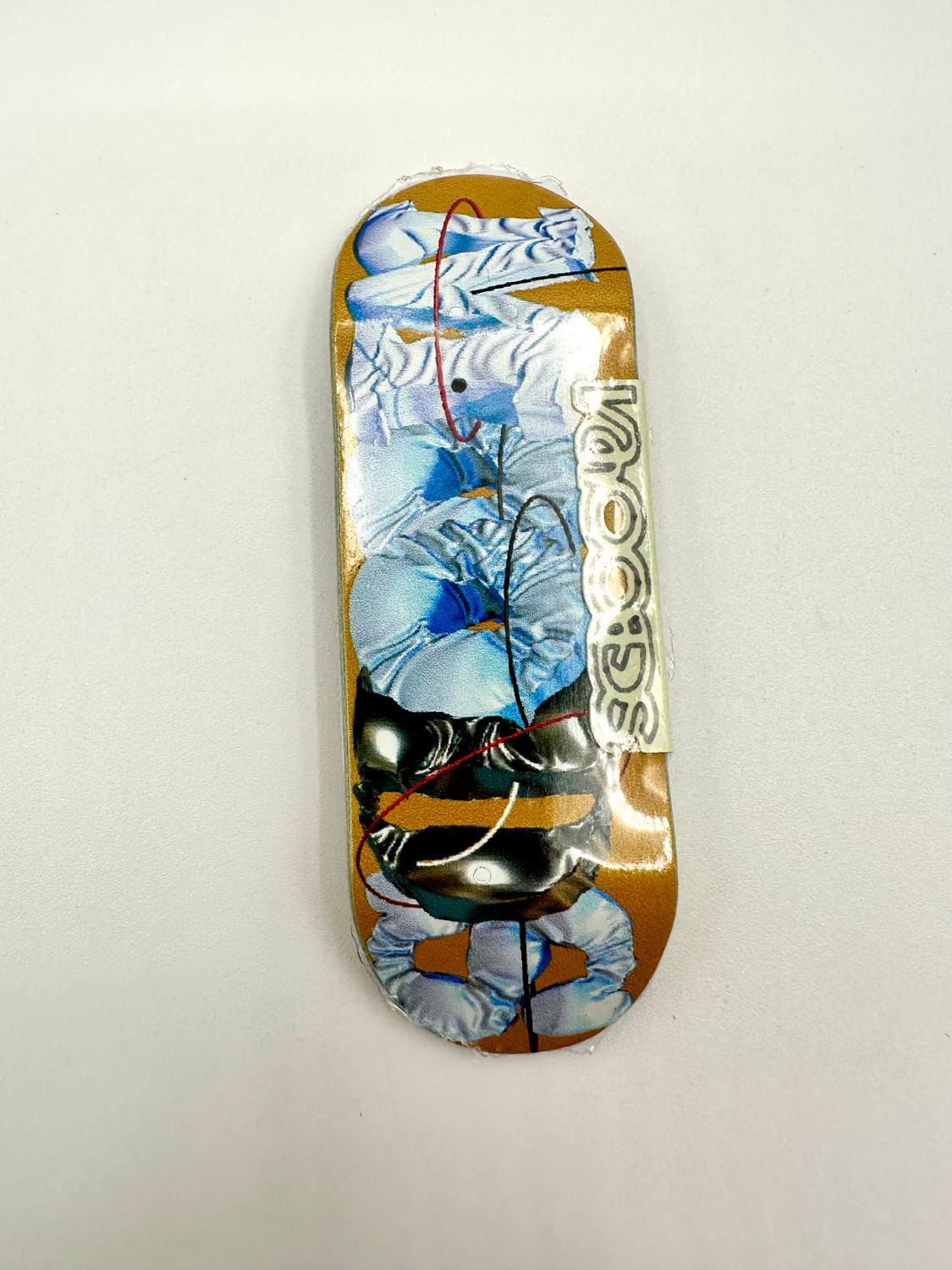 Moods Fingerboard Deck Helium Logo, Color: Popsicle/ 32mm