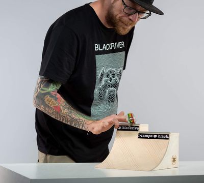 Blackriver Fingerboard Ramps- Extension Quarter