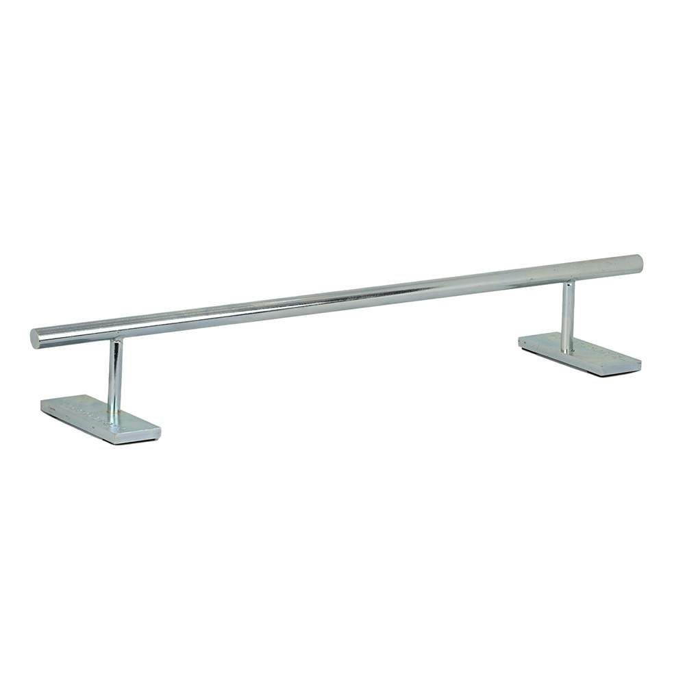 Blackriver Fingerboard Ramps- Ironrail Round Low Silver