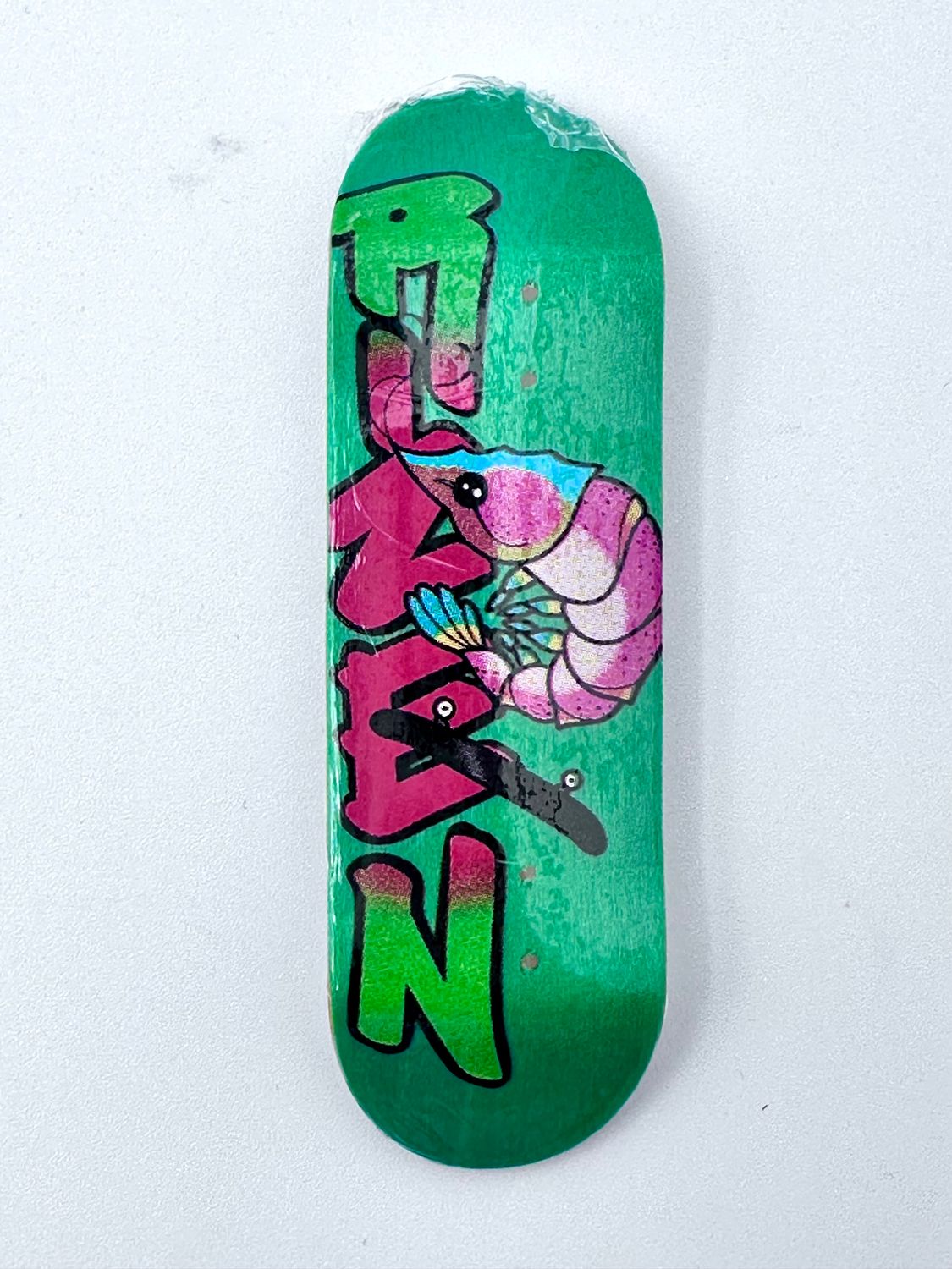 Rizen Fingerboard Deck Shrimp Flip, Size: Green 29mm Popsicle