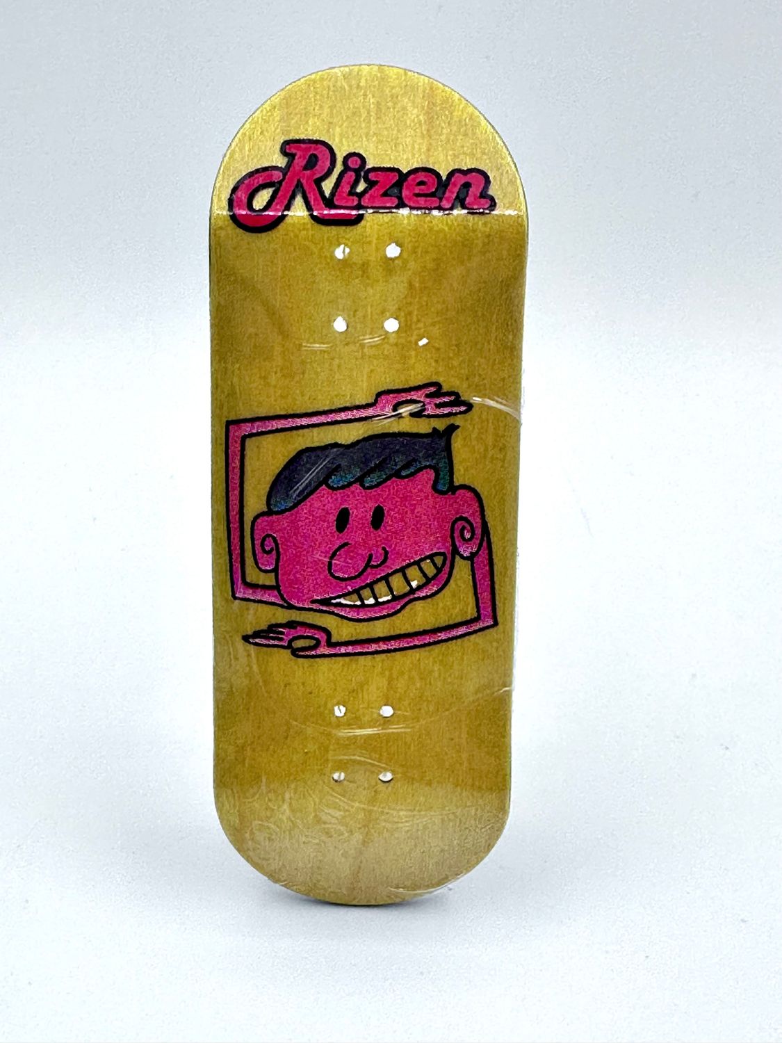 Rizen Fingerboard Deck Box Boy, Color: 33mm Yellow Popsicle