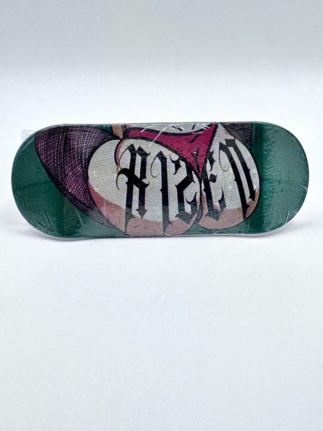Rizen Fingerboard Deck Booty Tattoo, Color: 36mm Green Popsicle