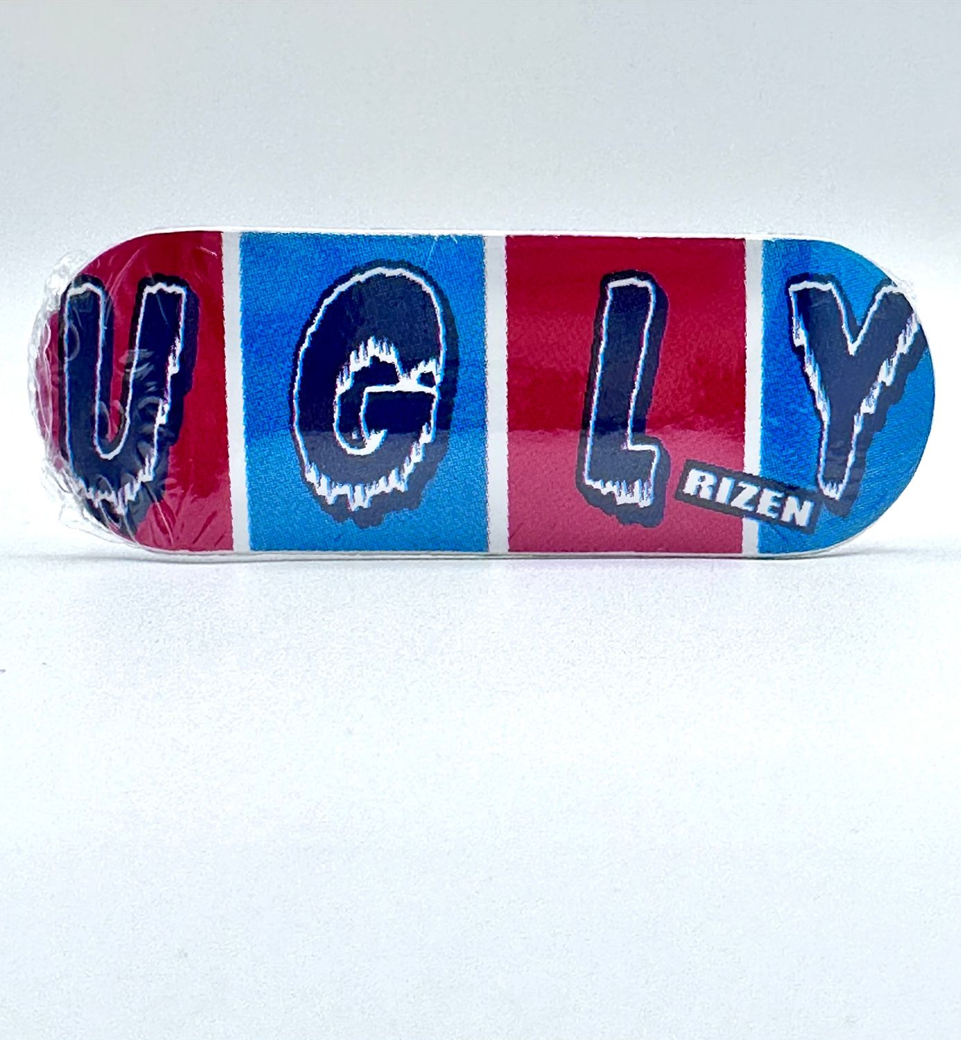 Rizen Fingerboard Deck Ugly Icy Pro Model 33mm Popsicle