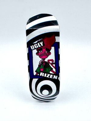 Rizen Fingerboard Deck Hypno Ugly Pro Model 34mm Boxy