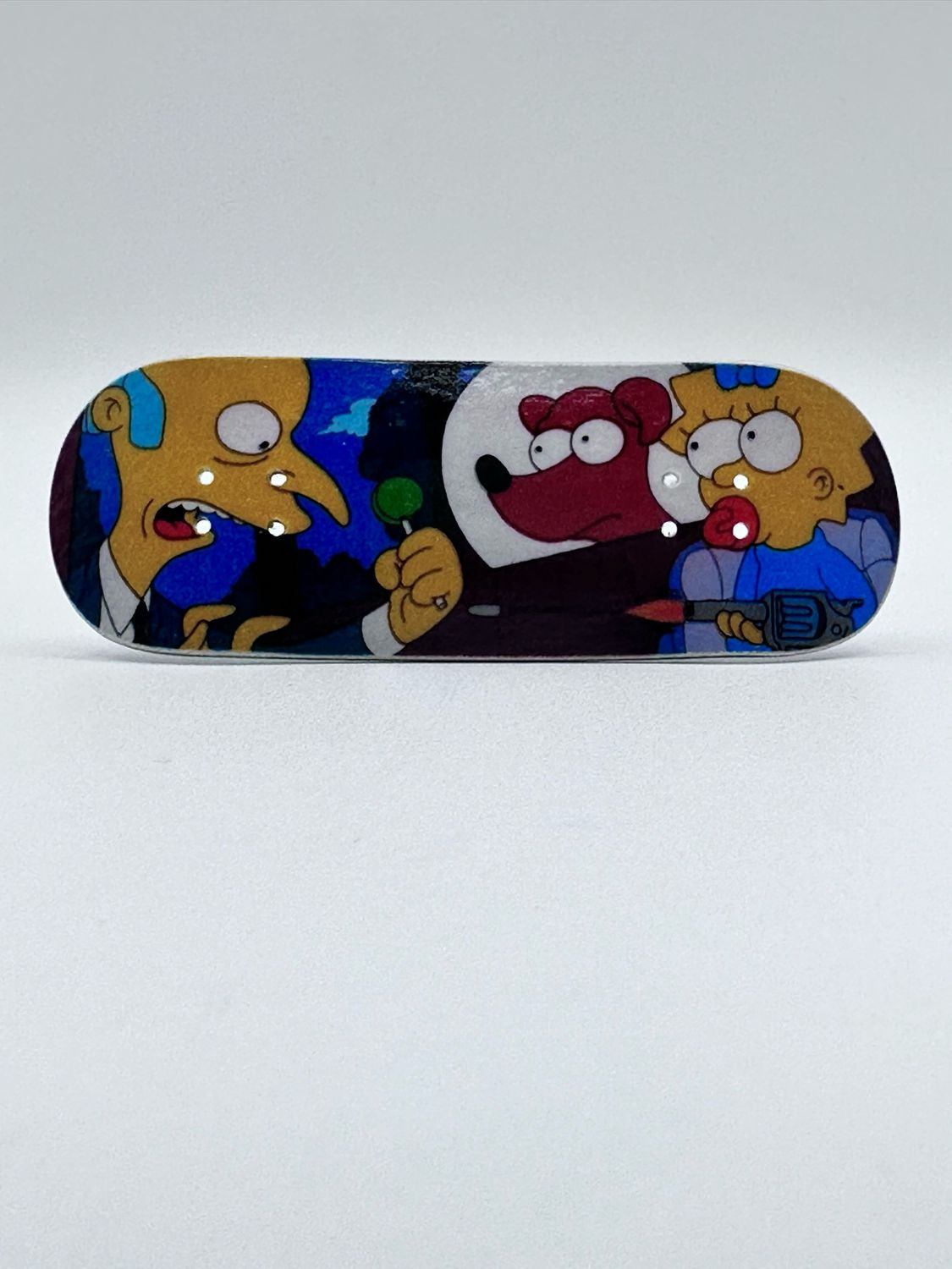 Boardkennel Fingerboard Deck  Who Shot Mr. Burns 34mm Popsicle