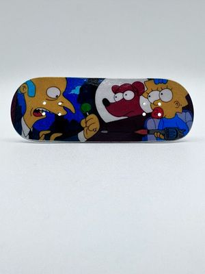 Boardkennel Fingerboard Deck  Who Shot Mr. Burns 34mm Popsicle