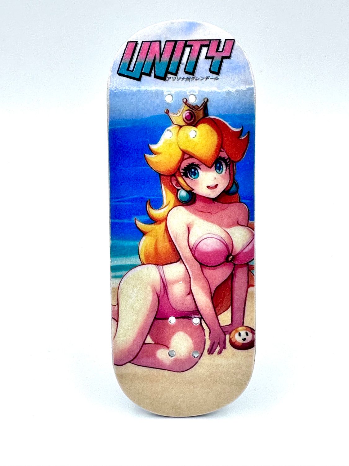 Boardkennel Fingerboard Deck Unity Beach Day Peach Pink, Color: 34mm Popsicle