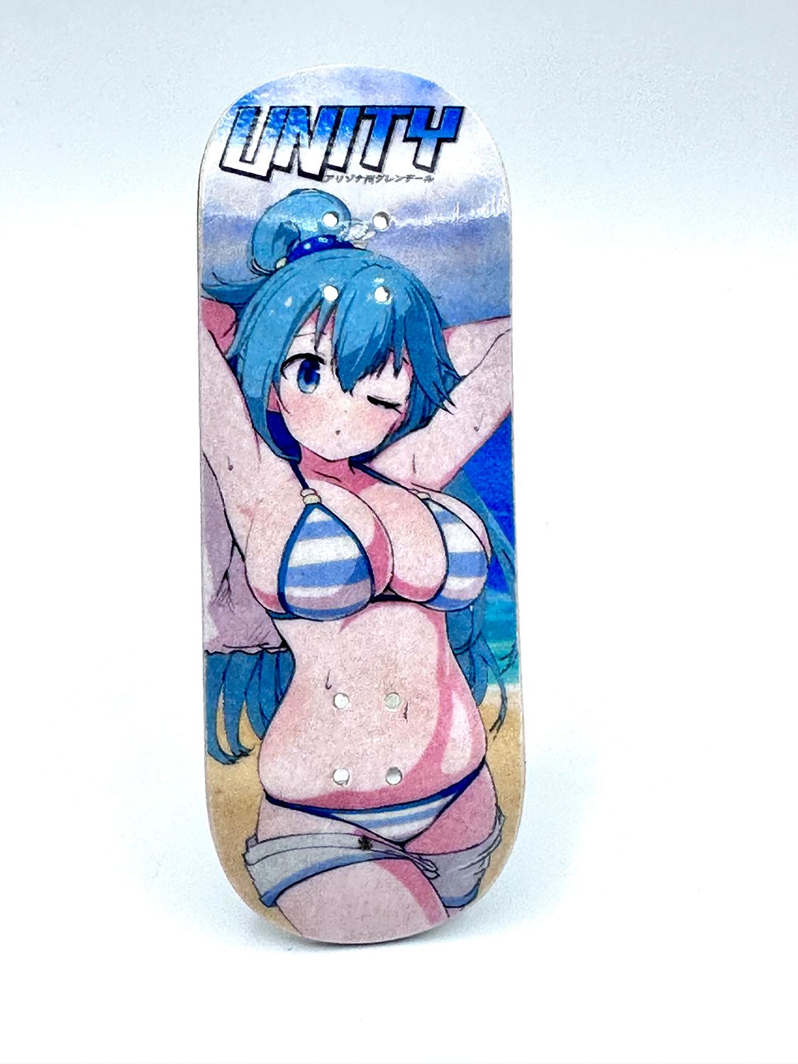 Boardkennel Fingerboard Deck Unity Beach Day Aqua , Color: 34mm Popsicle