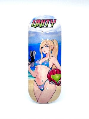 Boardkennel Fingerboard Deck Unity Beach Day Samus 36mm Popsicle