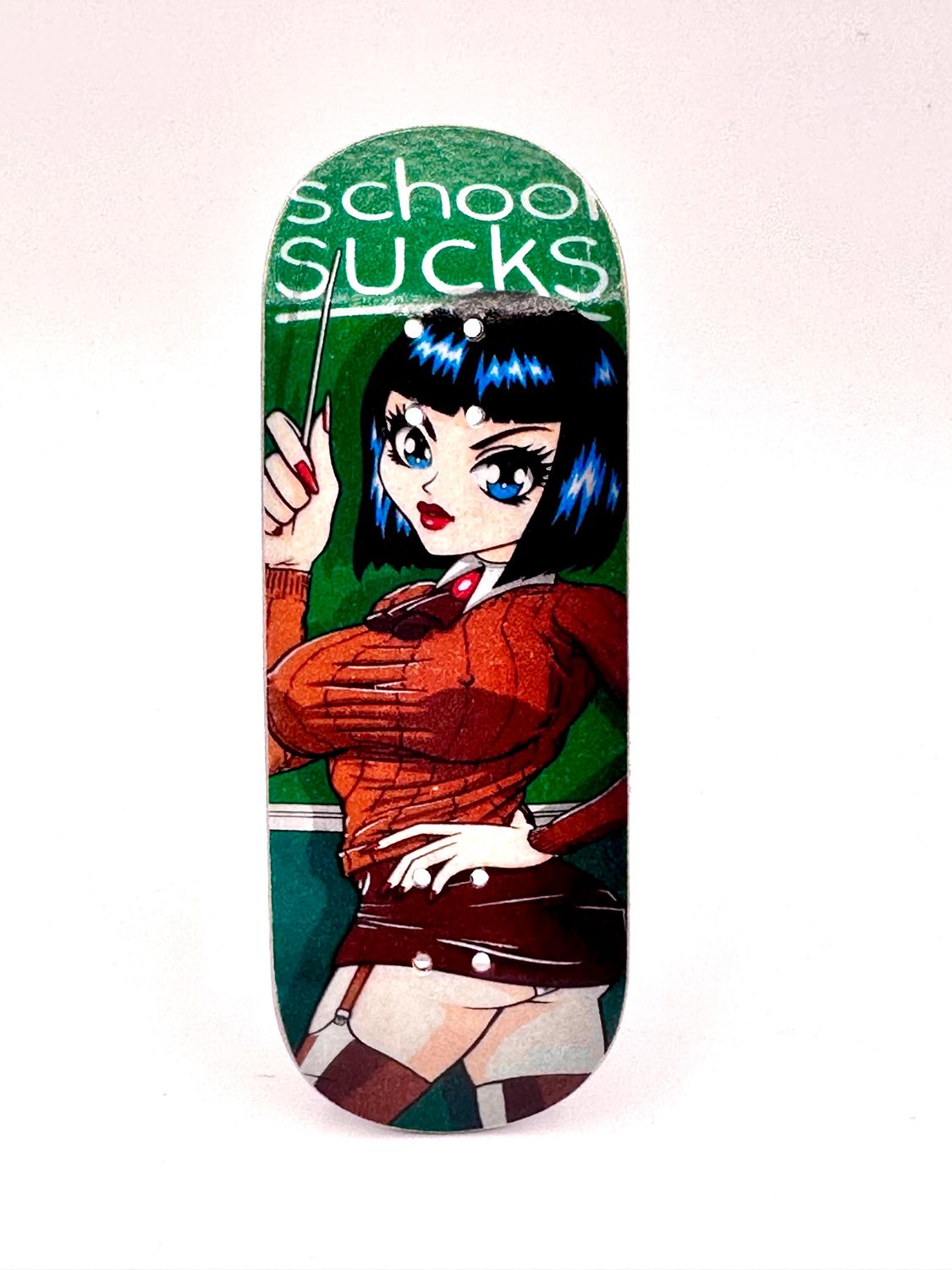 Boardkennel Fingerboard Deck Hookups School Sucks 34mm Popsicle