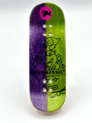 Boardkennel Fingerboard Deck Pacman 34mm Popsicle