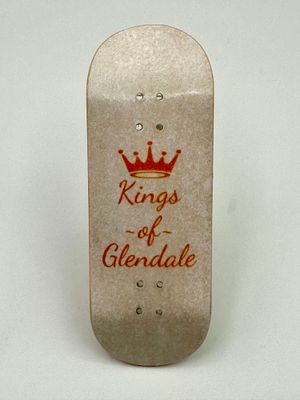 Boardkennel Fingerboard Deck Kings of Glendale 34mm Popsicle