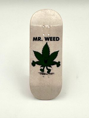 Boardkennel Fingerboard Deck Mr Weed 34mm Popsicle