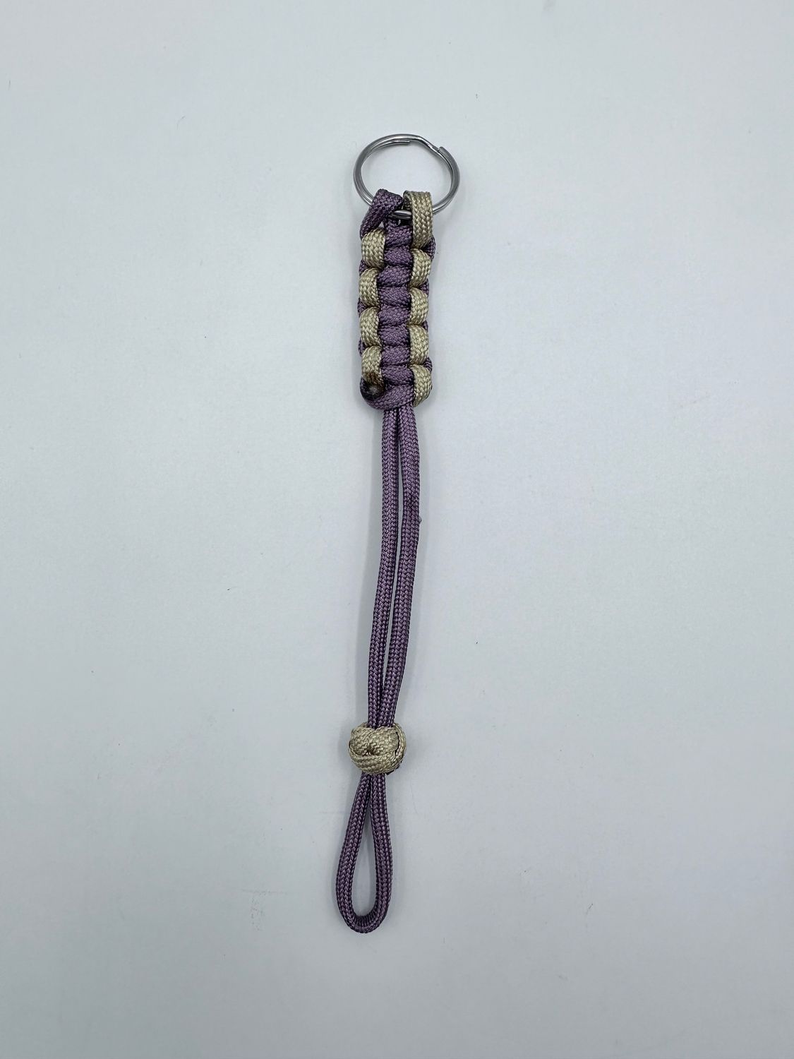 Slender Fingers Fingerboard Noose Keychain Lanyard , Color: Purple/Gold