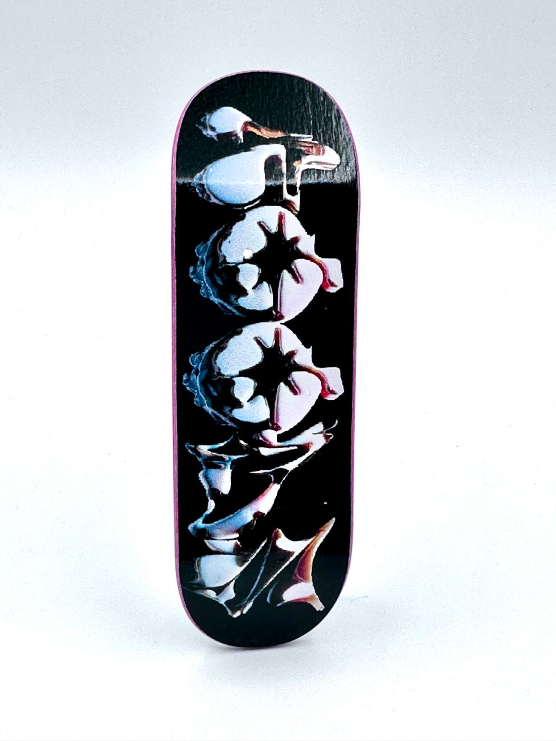 Moods Fingerboard Deck Chrome Drip, Color: Popsicle 2021 30mm