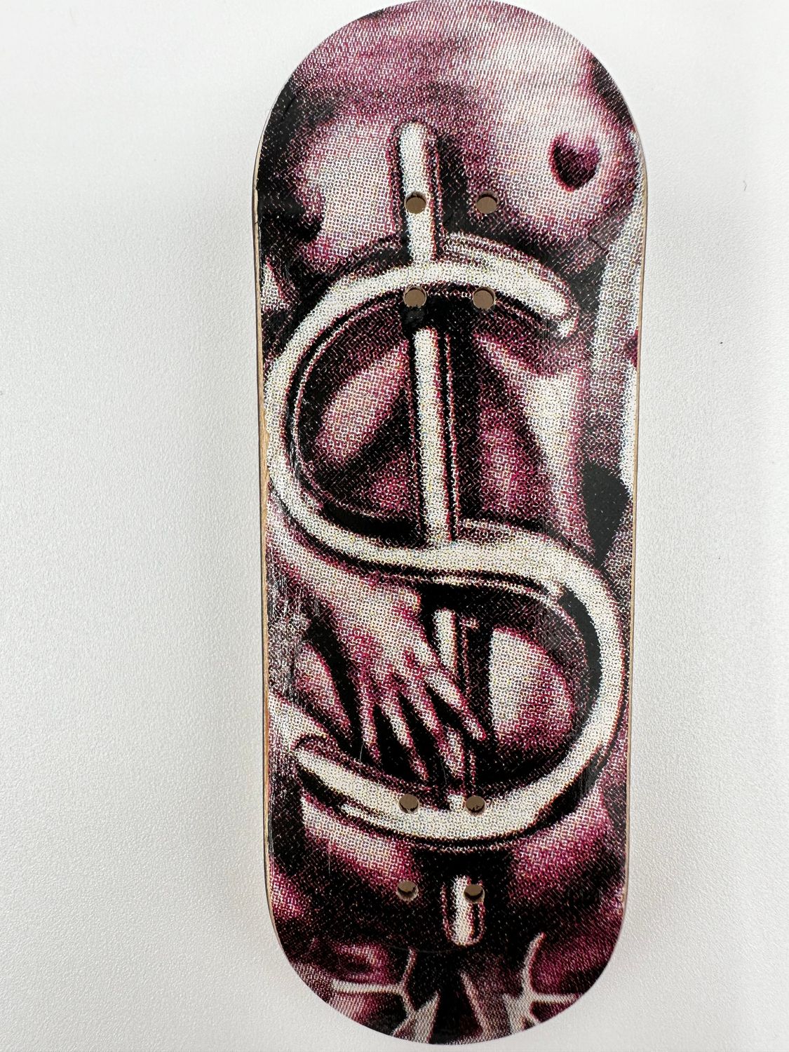 Stacked USA Fingerboard Deck Naked Money, Size: 32mm