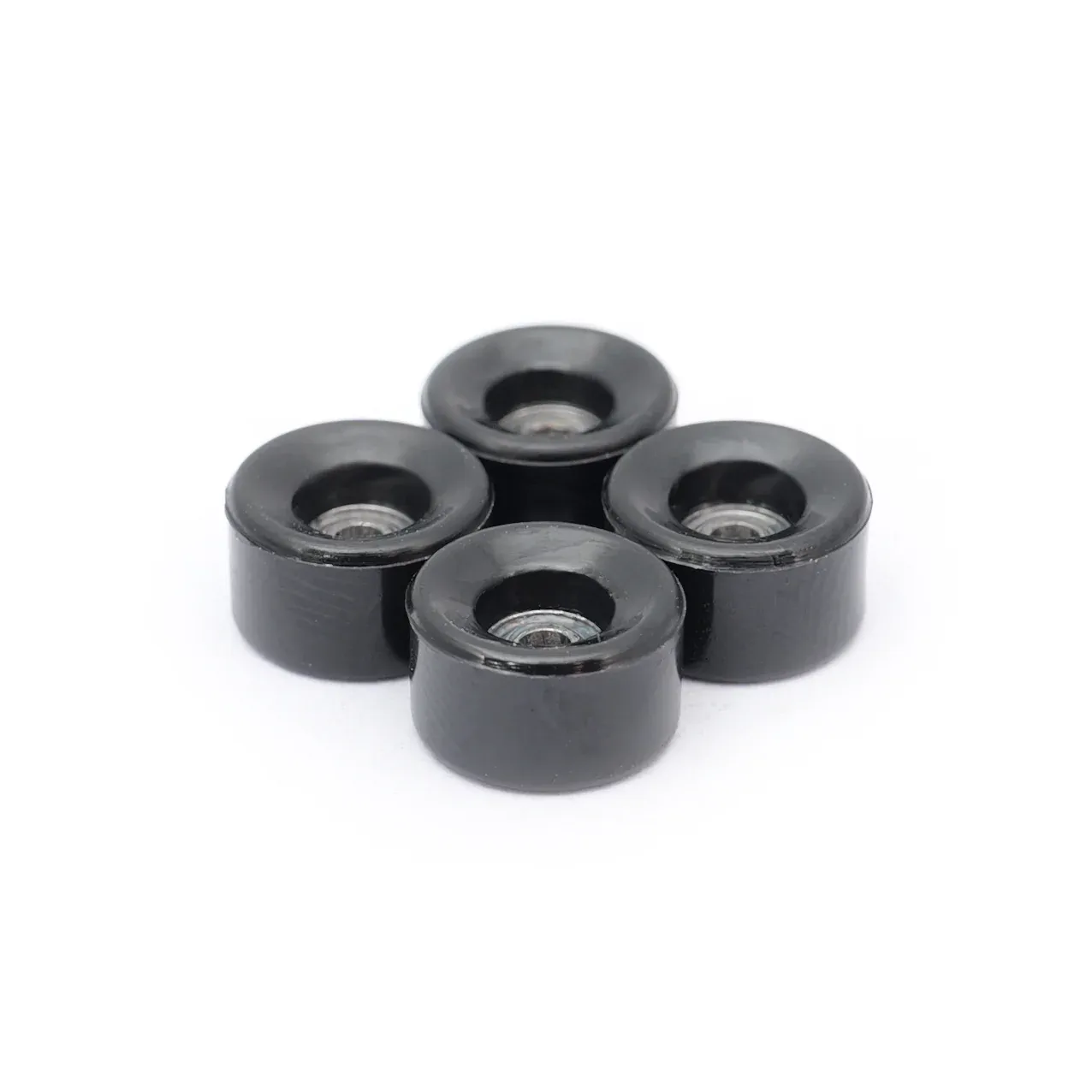 Dynamic Fingerboard Conical Cruiser Wheels 64D, Color: Black
