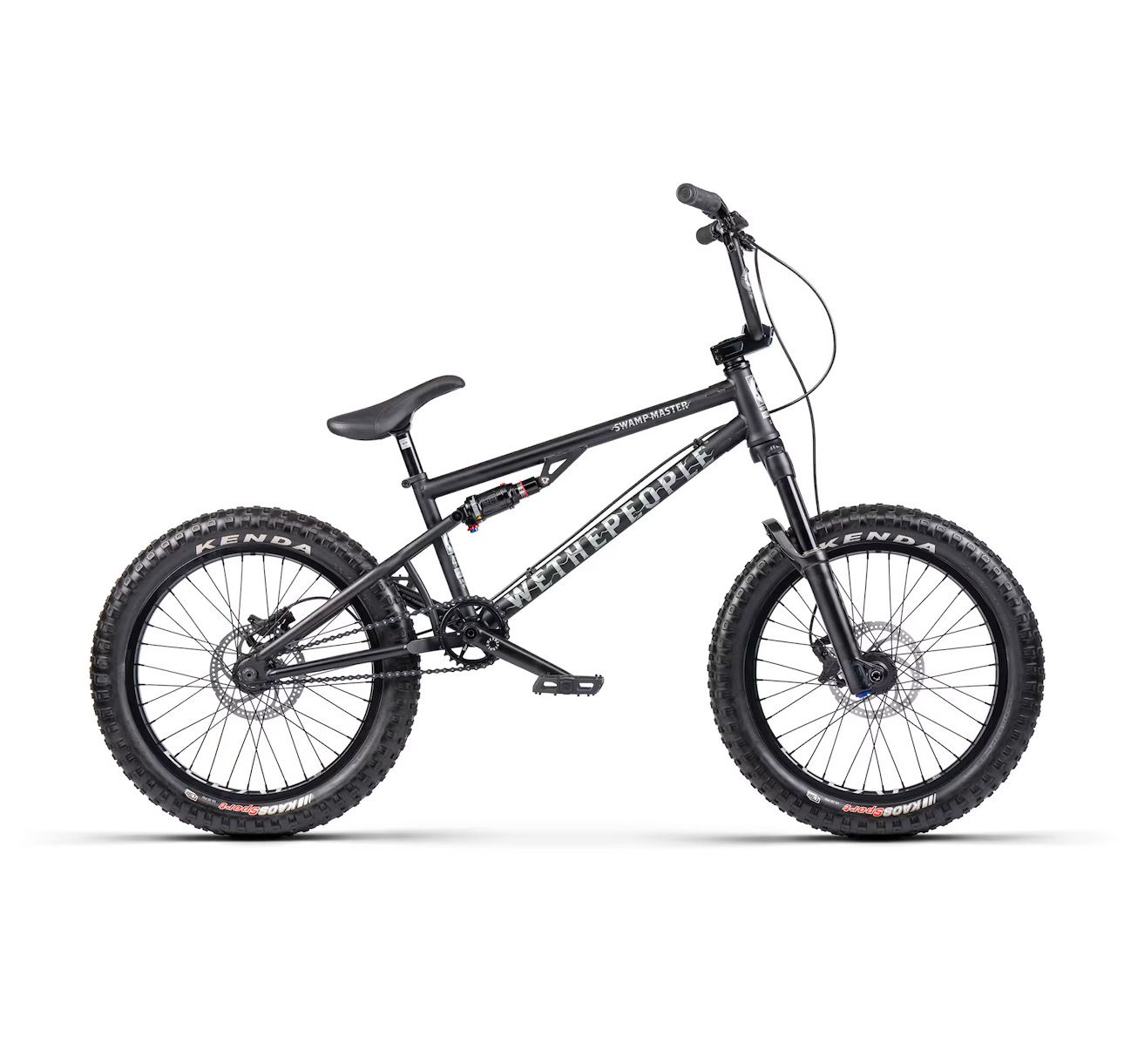 We The People, Swampmaster, BMX, 20&#39;&#39;, Matte Black, 21.5&#39;&#39;