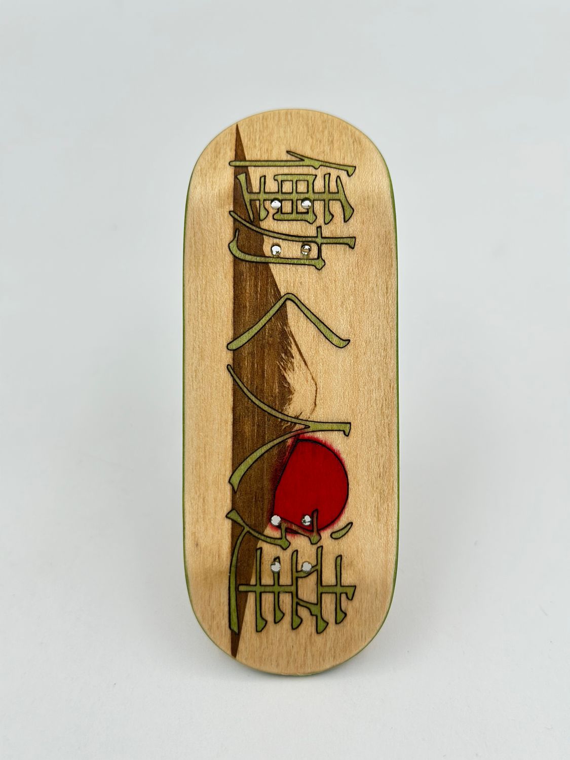 Workers FB Fingerboard Deck Kanji Logo 34mm Street Shape 