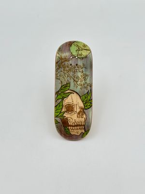 Workers FB Fingerboard Deck Moon Skull 32mm Street Shape 